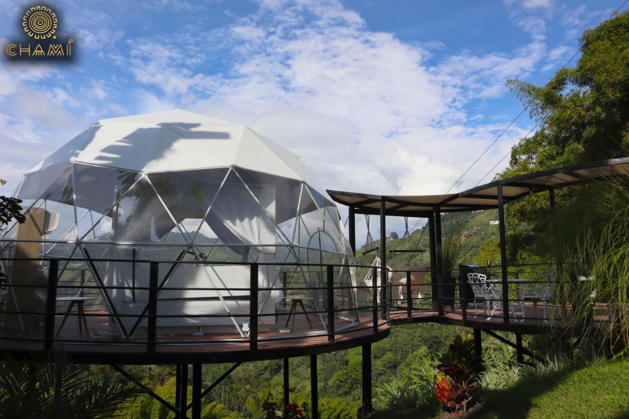 Chami Glamping Villa Manizales Buitenkant foto